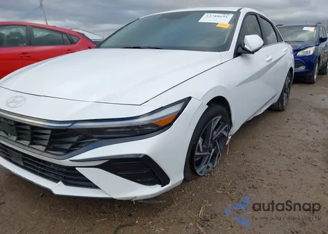 2025 Hyundai Elantra Hybrid Limited z USA, uszkodzony, nr VIN KMHLN4DJ0SU133647